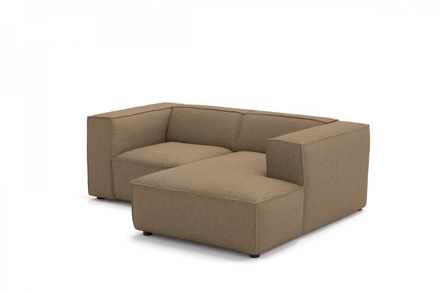 Model MODULARIS WB (wysoki bok) - Modularis WB sofa 1,5 osobowa + longchair prawy